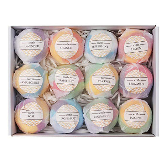 Exfoliating Bath Bombs Gift Box