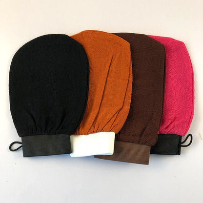 New Style Rayon Bath Exfoliating Gloves