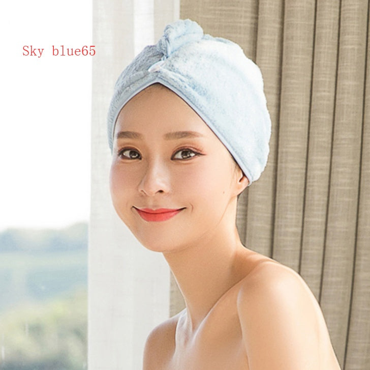Absorbent Hair Dryer Towel Cap
