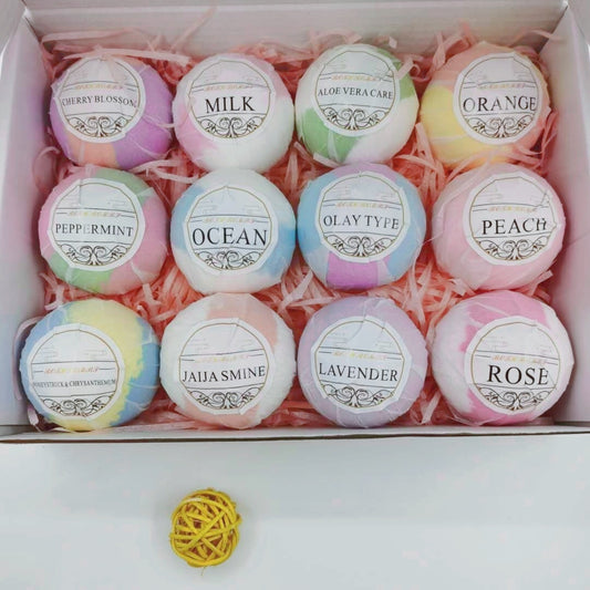 Gift Box Essential Oil Bath Bomb