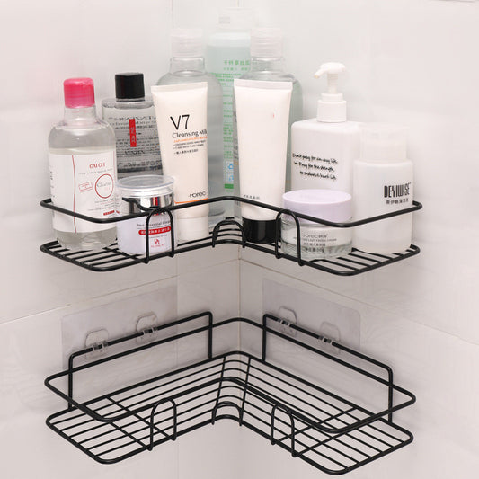 Iron Nail-free Corner Bathroom Shelf