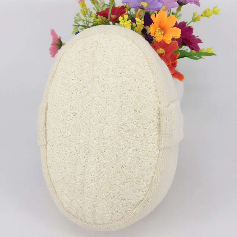 Natural Loofah Sponge Exfoliating Massage Bath Brush