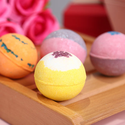 Multi-Bubble Salt Bath Bombs