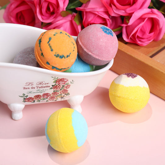 Multi-Bubble Salt Bath Bombs