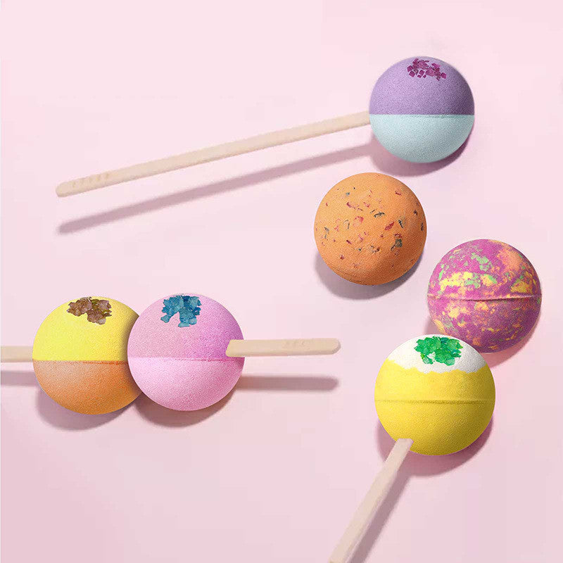 Natural Rainbow Fragrance Salt Bath Bombs