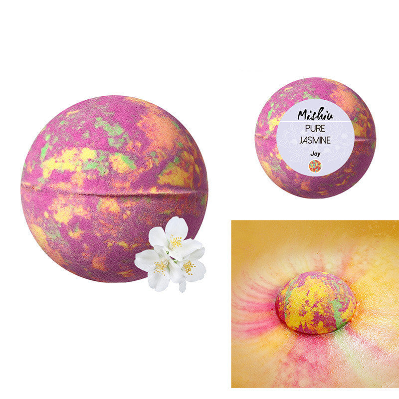 Natural Rainbow Fragrance Salt Bath Bombs