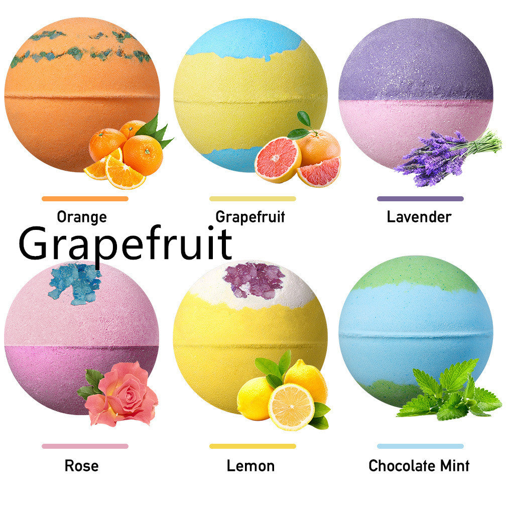 Multi-Bubble Salt Bath Bombs