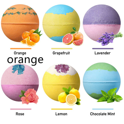 Multi-Bubble Salt Bath Bombs
