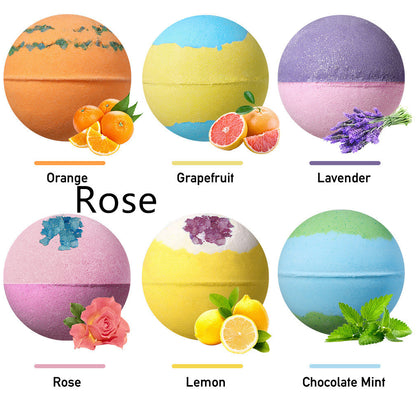 Multi-Bubble Salt Bath Bombs