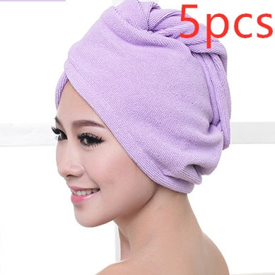 Absorbent Hair Dryer Towel Cap