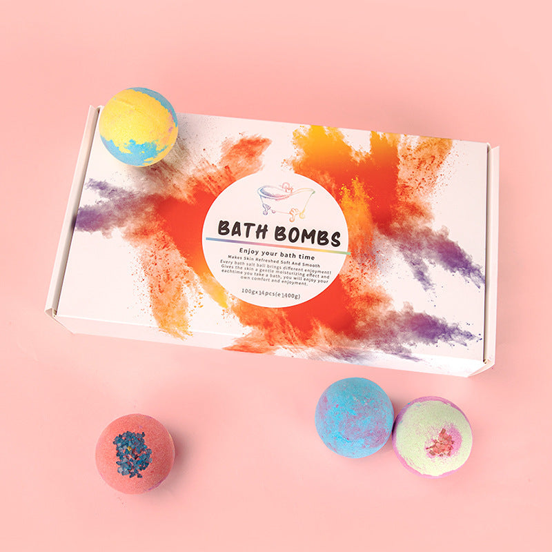 14 Piece Fragrance Bath Bombs