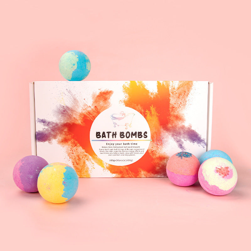 14 Piece Fragrance Bath Bombs