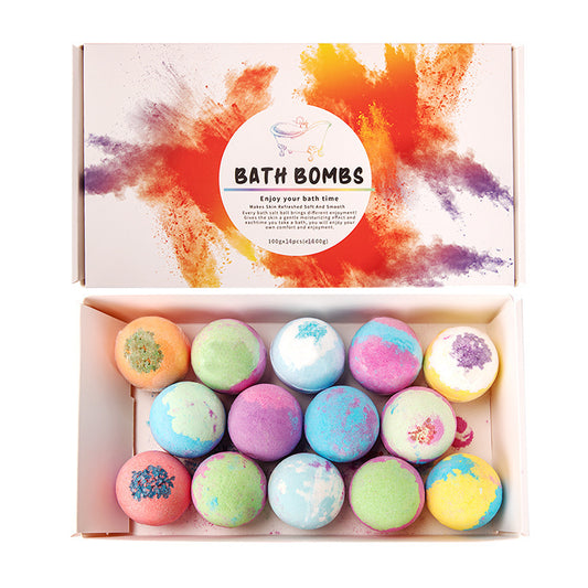 14 Piece Fragrance Bath Bombs