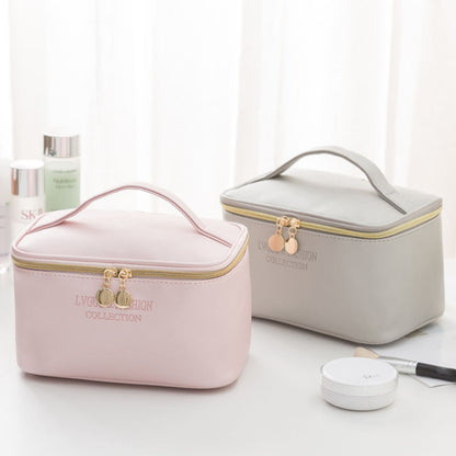 LVGUO & Fashion Collection Leather Waterproof Cosmetic Bag