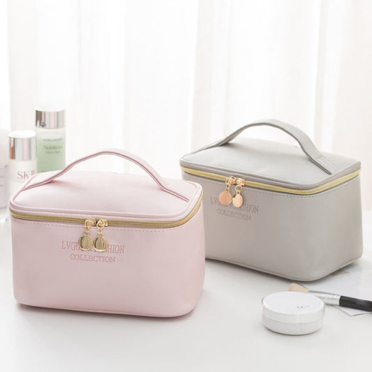LVGUO & Fashion Collection Leather Waterproof Cosmetic Bag
