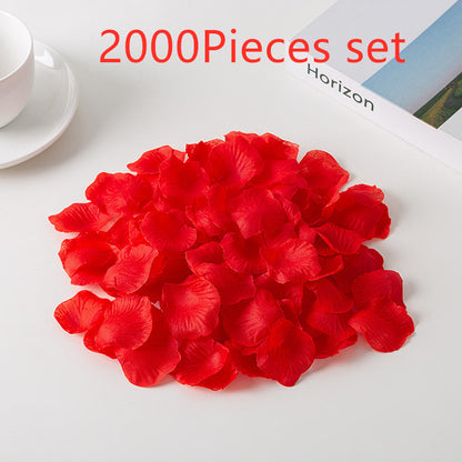 Artificial Rose Petals Romantic Bath And Sap
