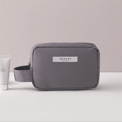 Pastel Korean Style Nylon Cosmetic Bag