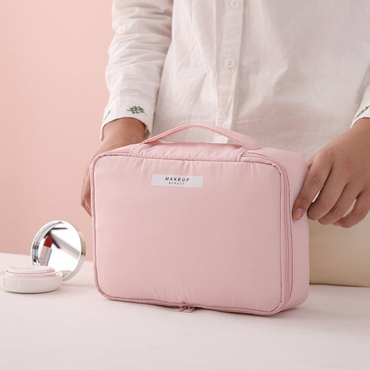 Pastel Korean Style Nylon Cosmetic Bag