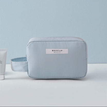 Pastel Korean Style Nylon Cosmetic Bag