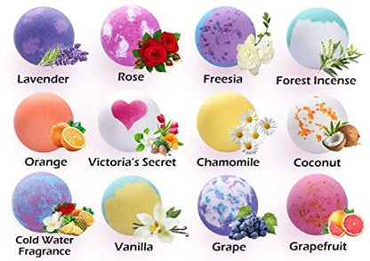 14 Piece Fragrance Bath Bombs