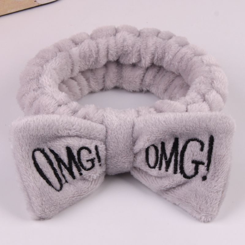 OMG Plush Cute Bow Headband