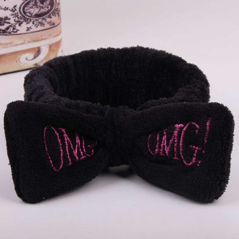 OMG Plush Cute Bow Headband
