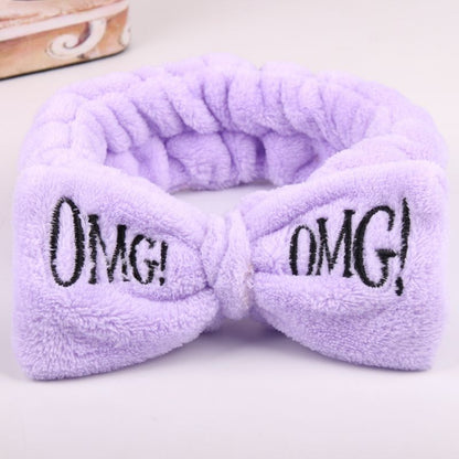OMG Plush Cute Bow Headband