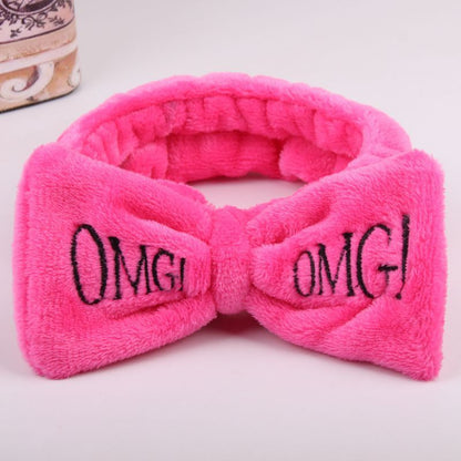 OMG Plush Cute Bow Headband