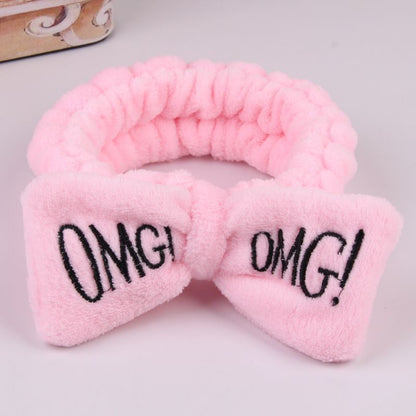 OMG Plush Cute Bow Headband