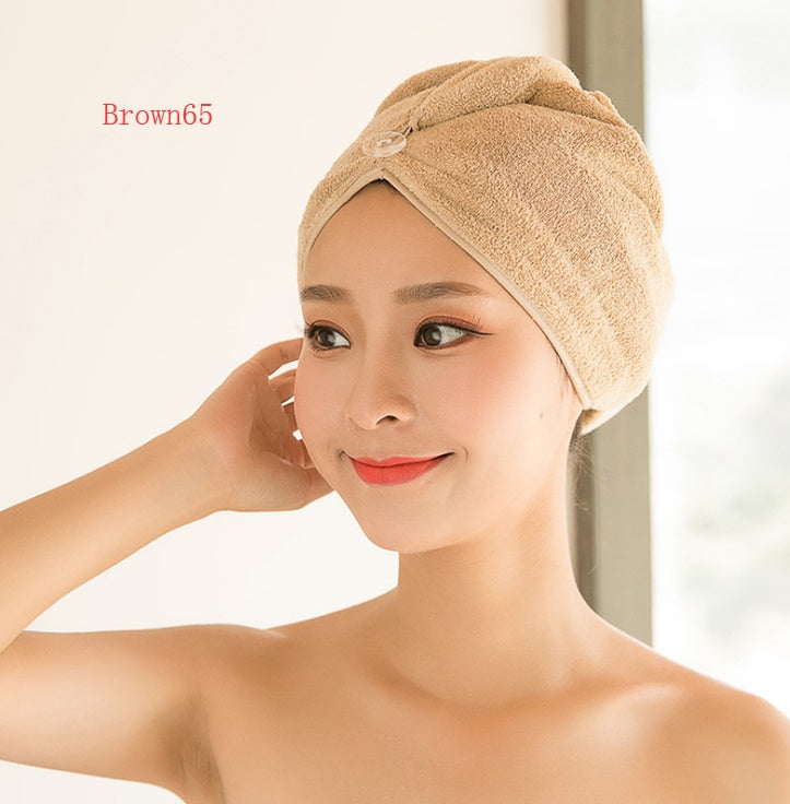 Absorbent Hair Dryer Towel Cap