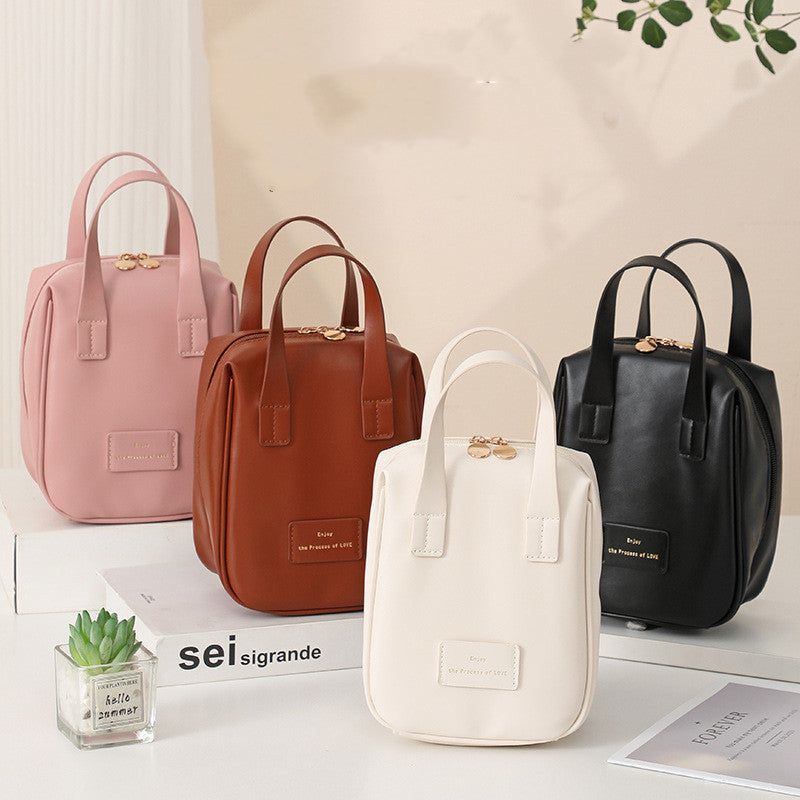 Ins Fashion Shell-shaped Stylish Top-Handle Cosmetic Bag
