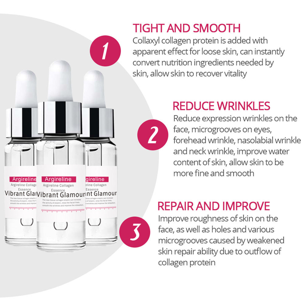 Hyaluronic Acid, Vitamin C, Peptide Collagen, Snail Facial Serum