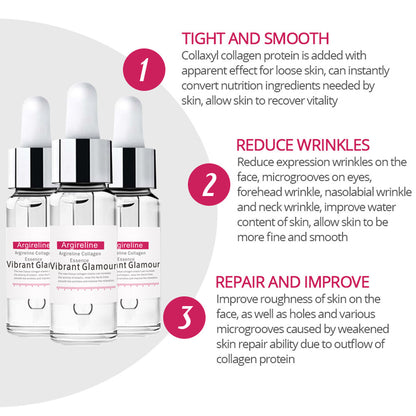 Hyaluronic Acid, Vitamin C, Peptide Collagen, Snail Facial Serum