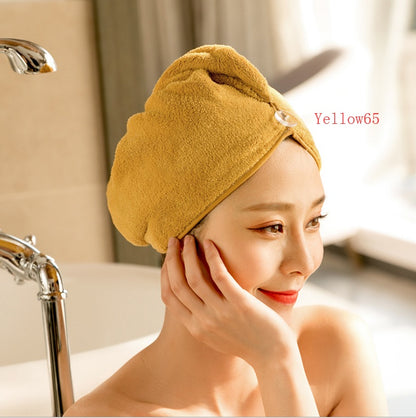 Absorbent Hair Dryer Towel Cap