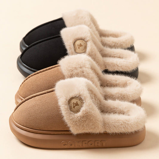 Cute Classy Plush Fluffy Indoor Slippers