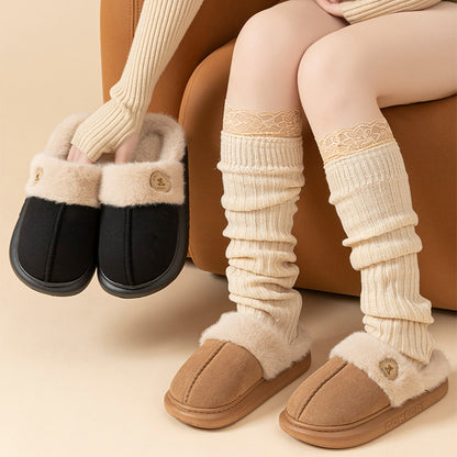 Cute Classy Plush Fluffy Indoor Slippers