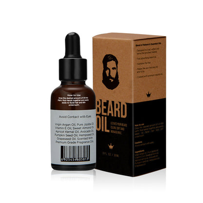 Organic Men's rash improvement, Nourish, Brightening, Beard Oil