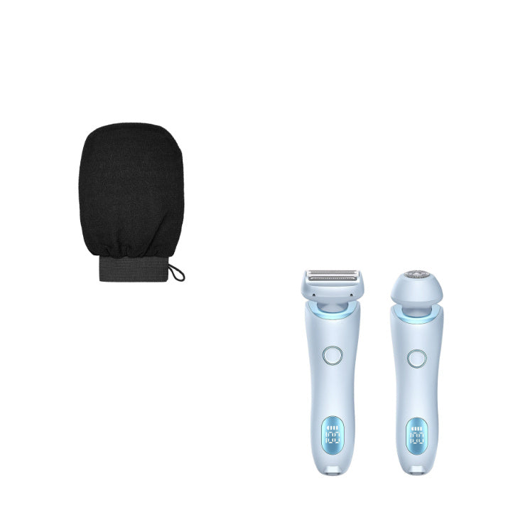 2 In 1 Rechargeable Women Body Hair Removal Razor Epilator