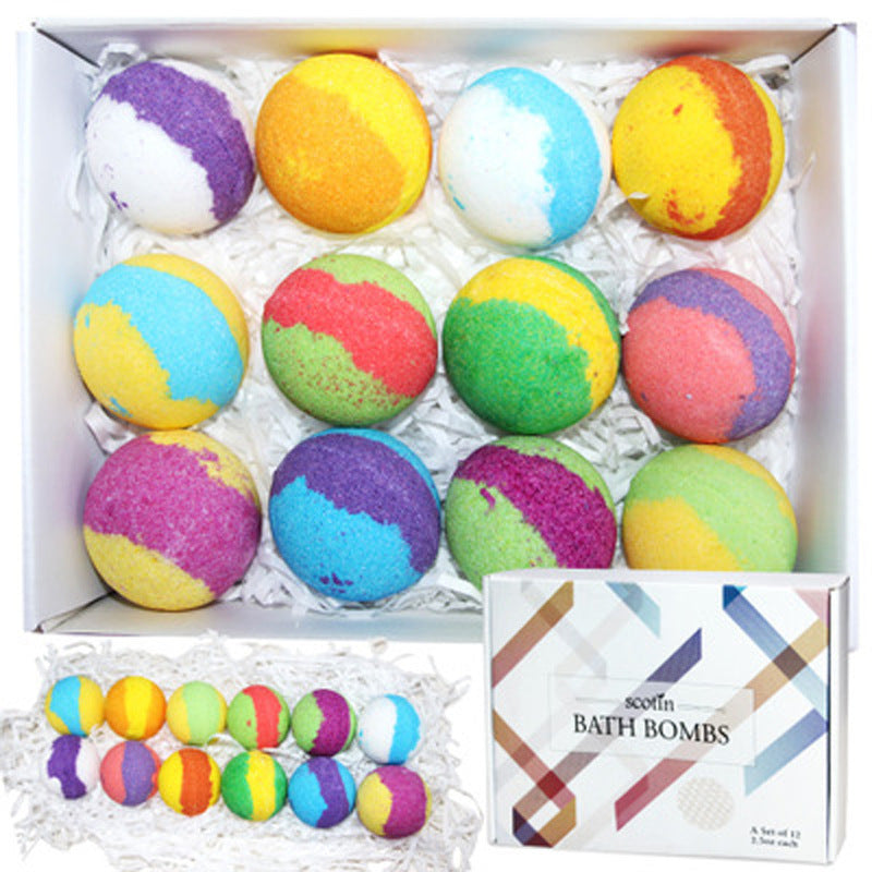 Exfoliating Bath Bombs Gift Box