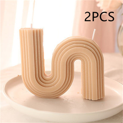 Fashion Art Geometric Handmade Scented Candles