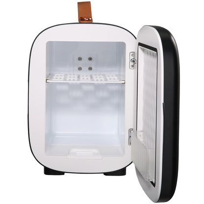 Vevor Skincare & Cosmetic 4L Mini Fridge Portable Black