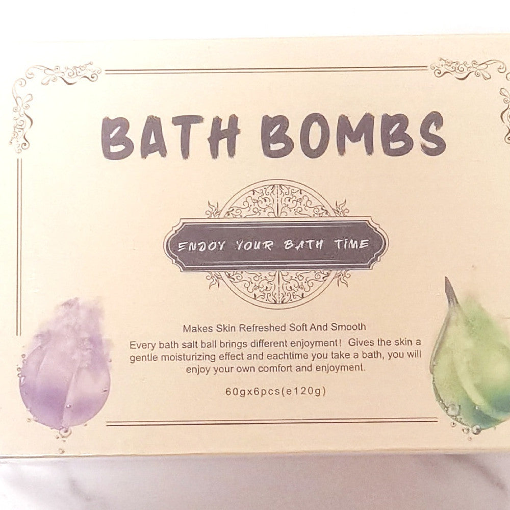 Natural Sea Salt Bath Bombs