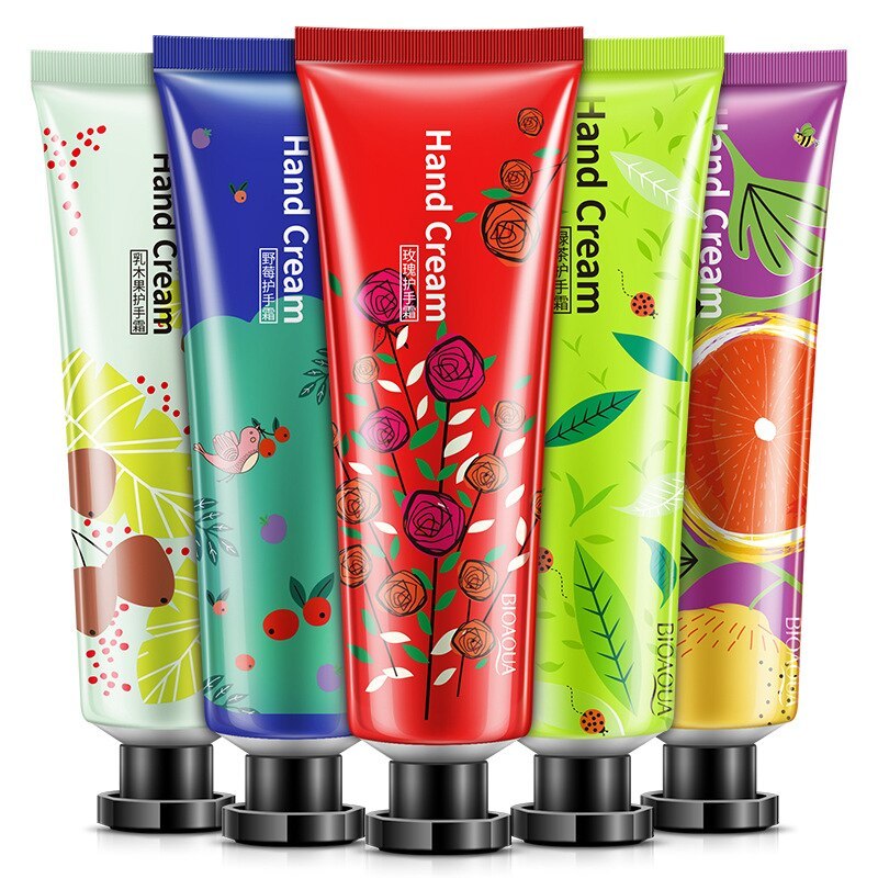 Hand Cream; Shea Butter, Grean Tea, Grapefruit, Wild Berry, and Rose