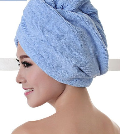 Absorbent Hair Dryer Towel Cap