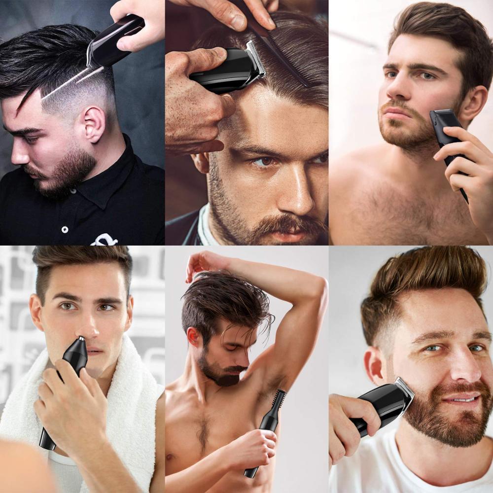Hair Trimmer Electric Clipper Beard Shaver Set