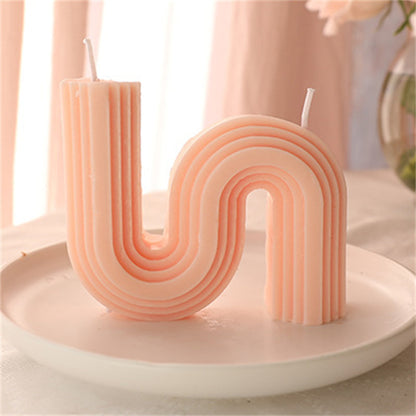 Fashion Art Geometric Handmade Scented Candles