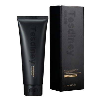 Men's Facial Cleanser: Oil Control, Acne Removal,  Blackhead And Pore Shrinking