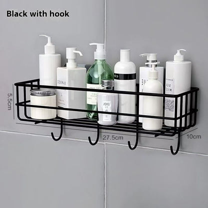 Iron Bathroom Punch-free Storage Rack