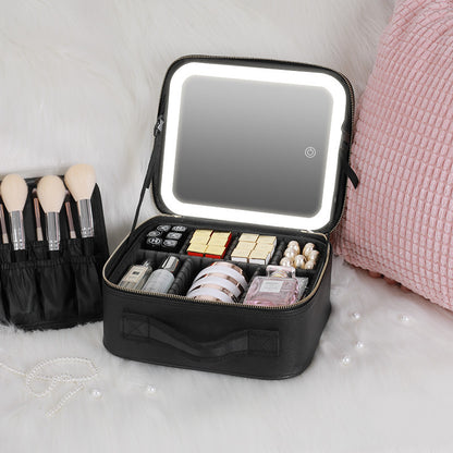 NiceLand Smart LED With Mirror Cosmetic Bag