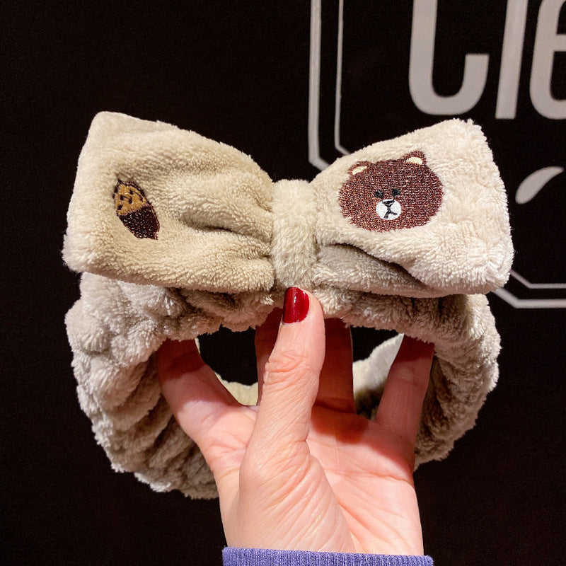 Korean Style Plush Headband Hair Accessories